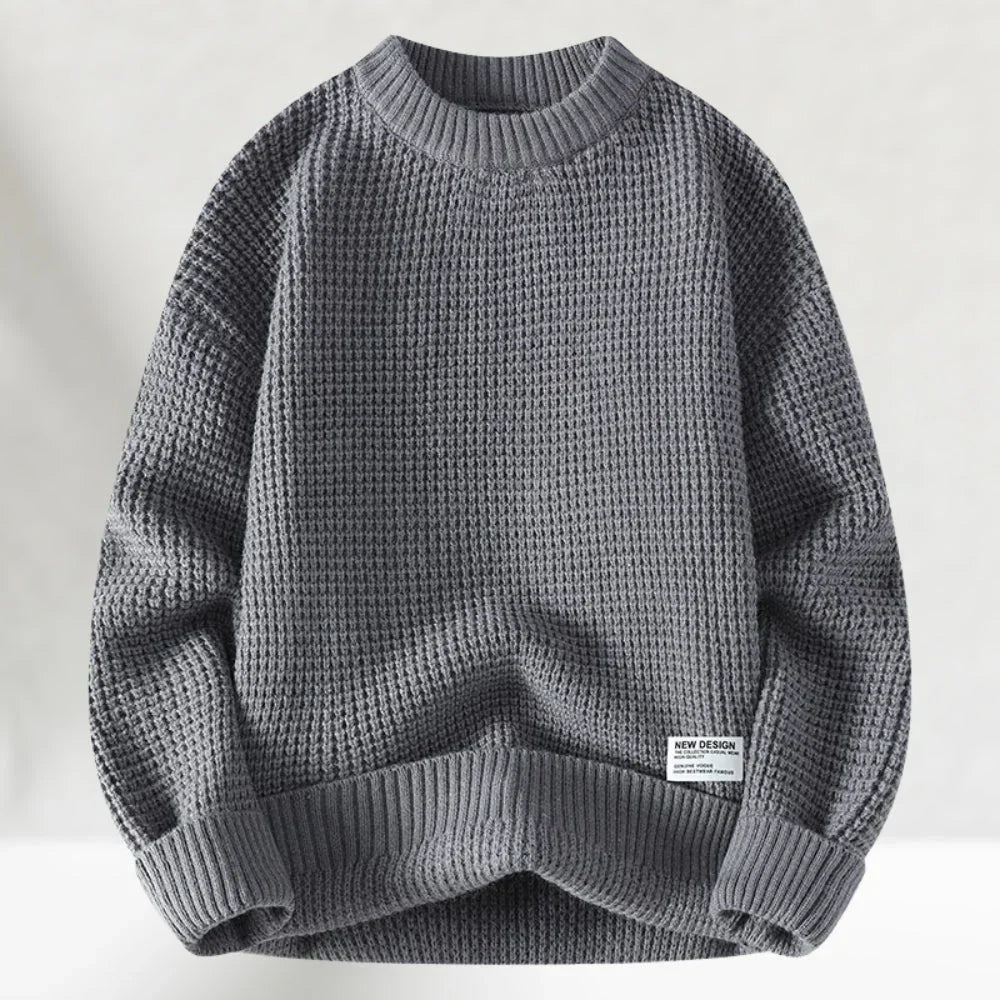 Benjamin | Herren Frühlings Langarm Rundhals Pullover