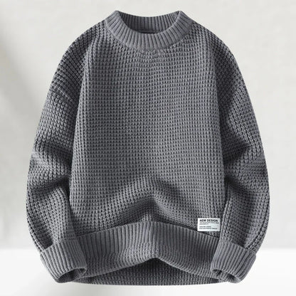 Benjamin | Herren Frühlings Langarm Rundhals Pullover