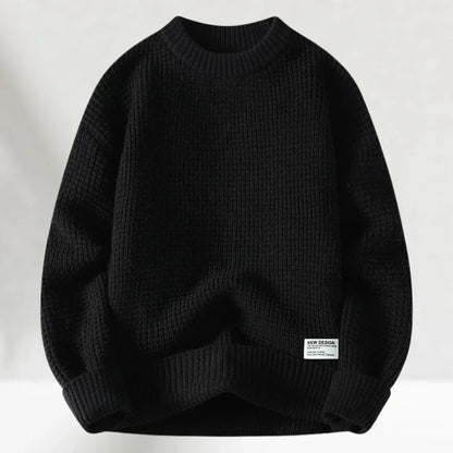 Benjamin | Herren Frühlings Langarm Rundhals Pullover