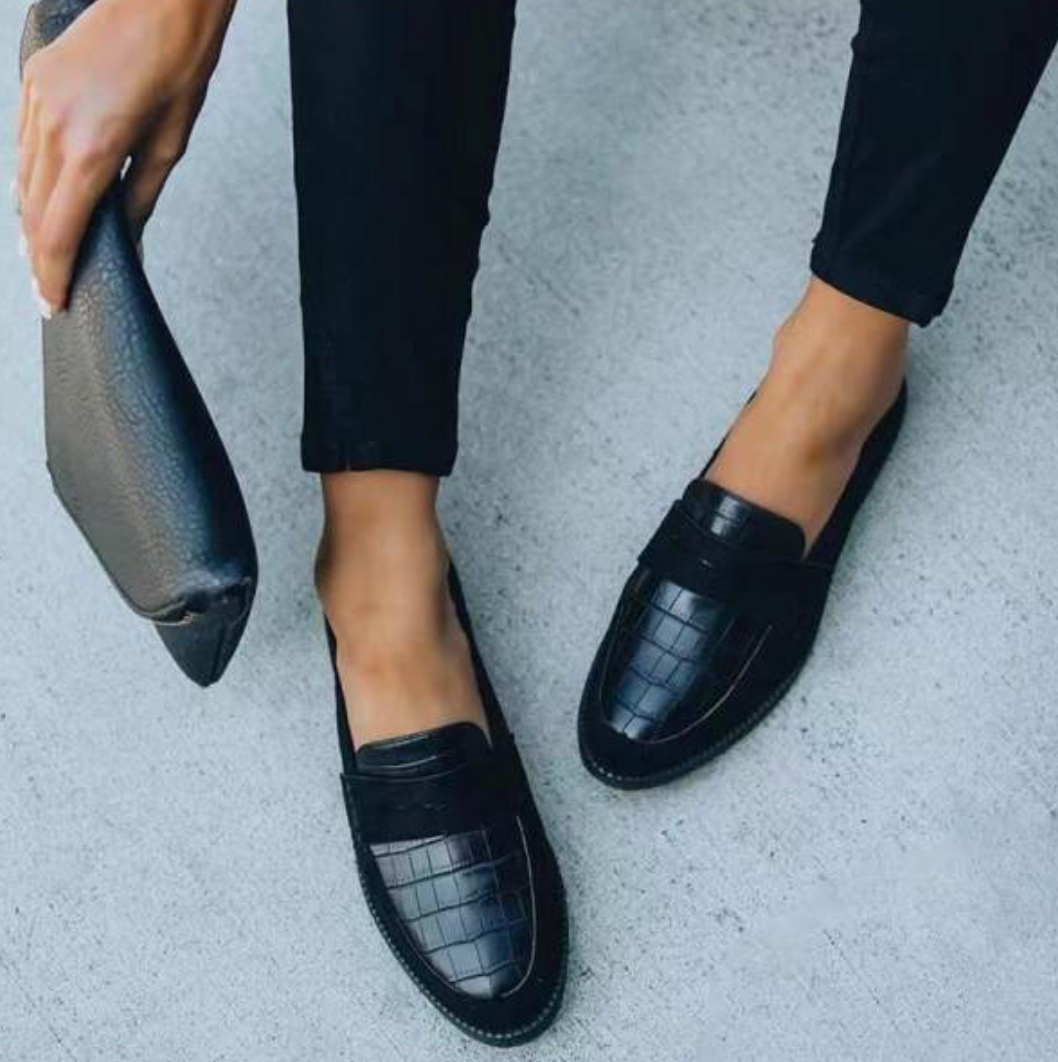 Stefan | Damen Minimalistische Slipper-Loafers