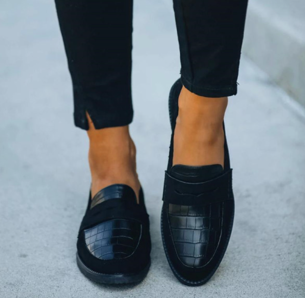 Stefan | Damen Minimalistische Slipper-Loafers