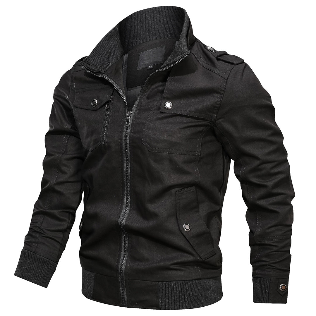 Georg | Herren Lässige Jacke im Militärstil