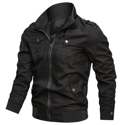 Georg | Herren Lässige Jacke im Militärstil
