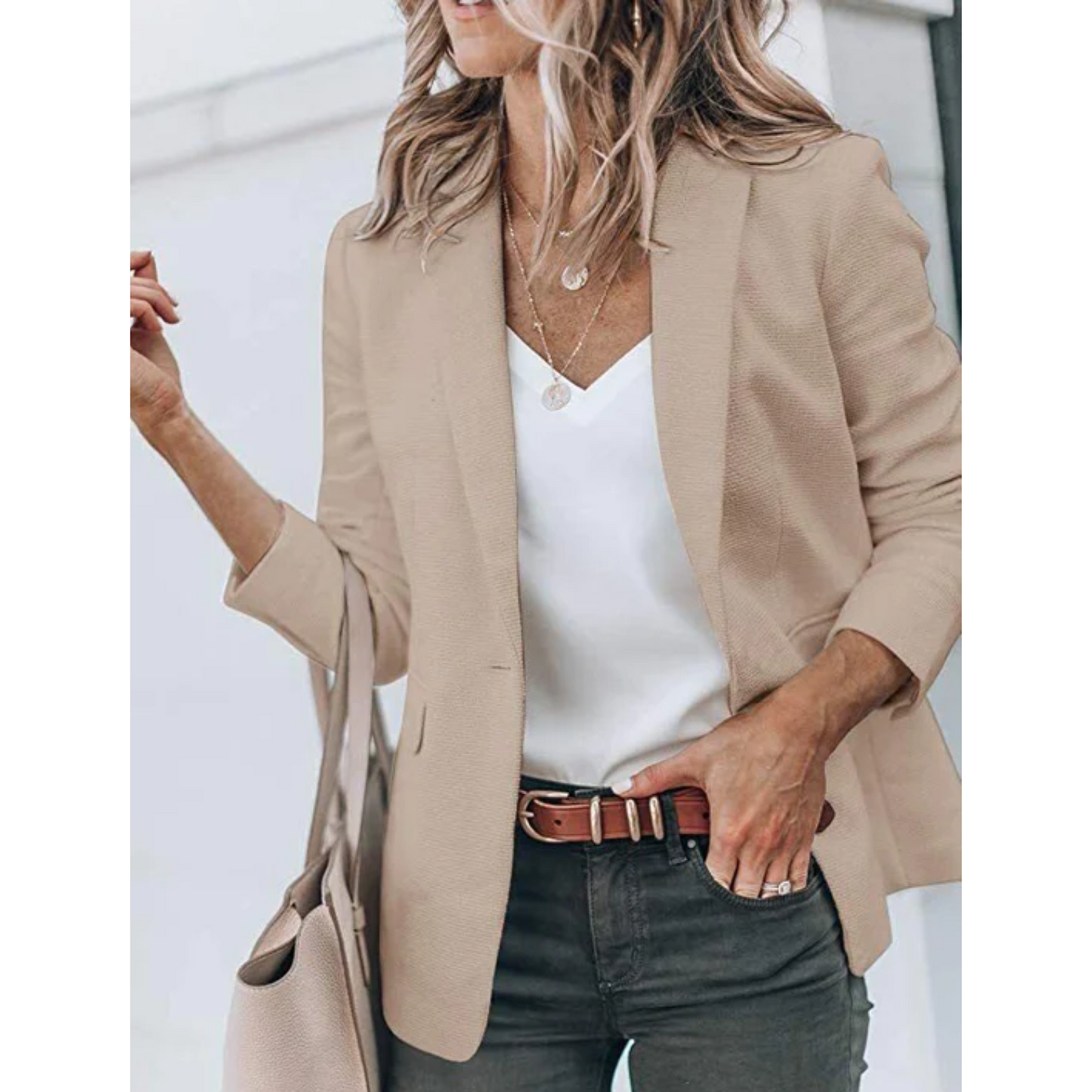 Anna | Damen Freizeit Blazer mit offenem Frontdesign fürs Büro