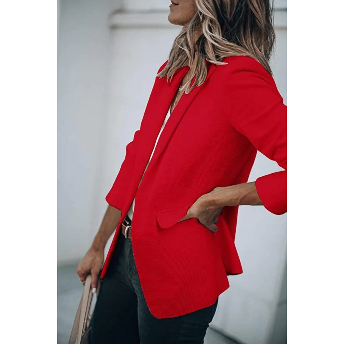 Anna | Damen Freizeit Blazer mit offenem Frontdesign fürs Büro