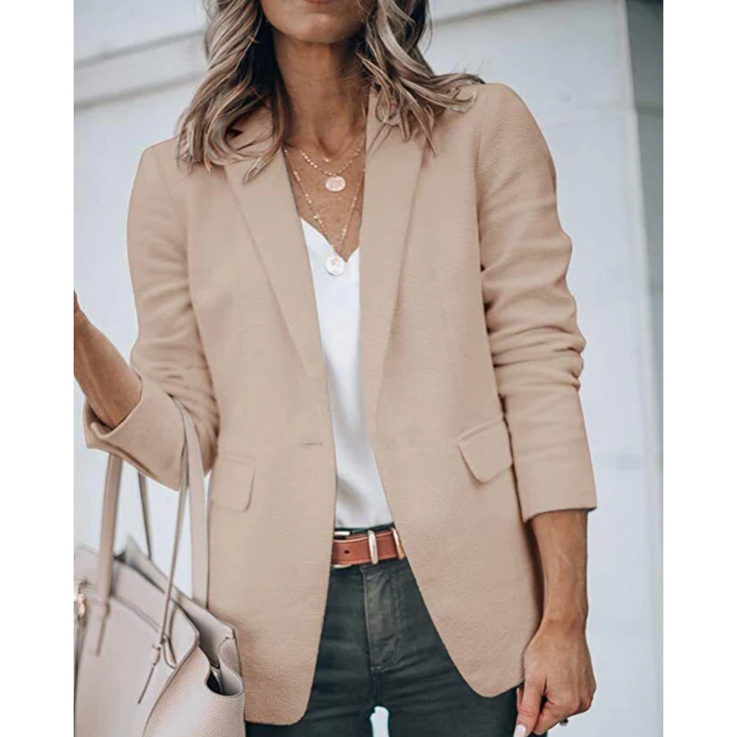 Anna | Damen Freizeit Blazer mit offenem Frontdesign fürs Büro