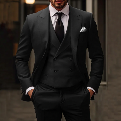 Joachim | Herren Dreiteiliger Slim-Fit Anzug