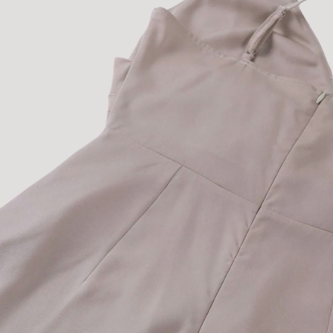 Karin | Damen Maxi Kleid mit Schlitz für Hochzeitsgäste