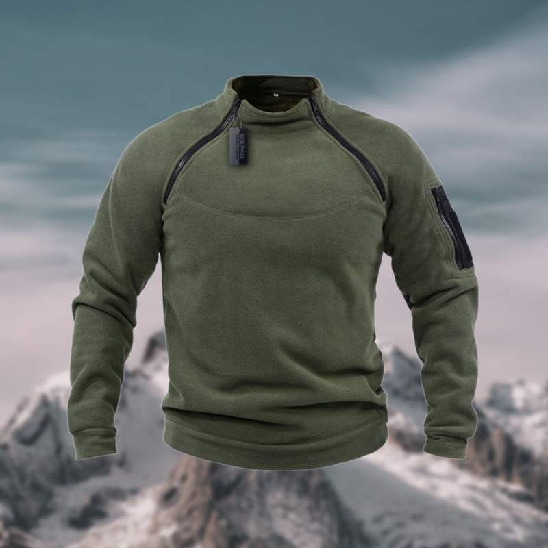 Dominic | Herren Frühlings Half-Zip Langarm Hoodie