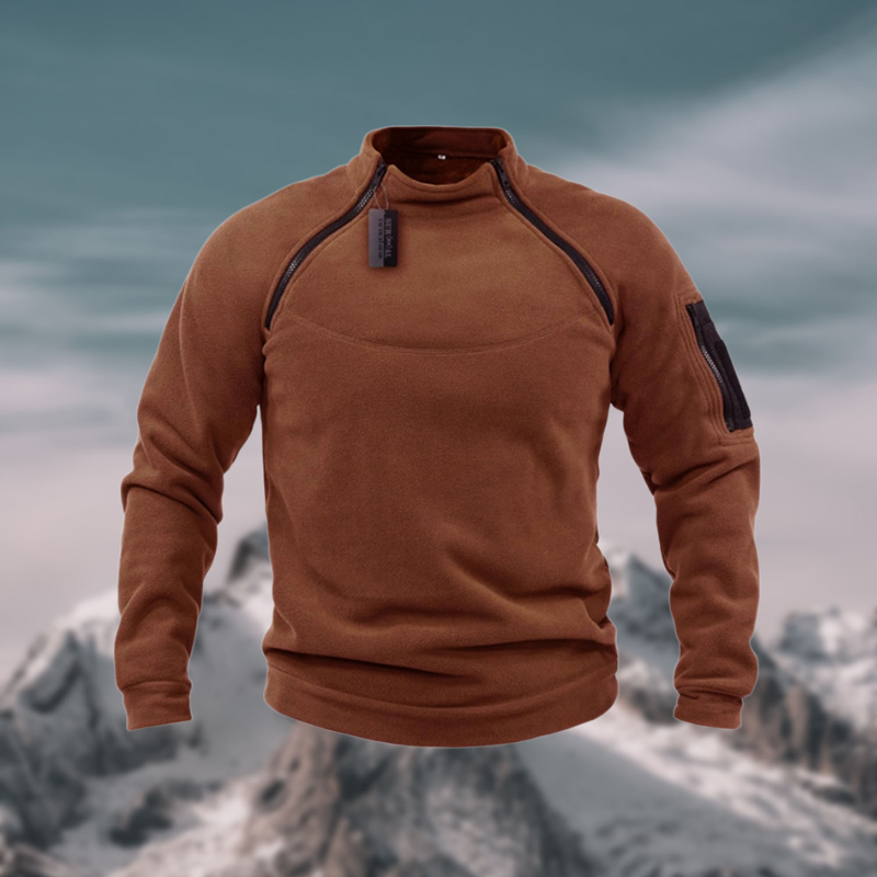 Dominic | Herren Frühlings Half-Zip Langarm Hoodie