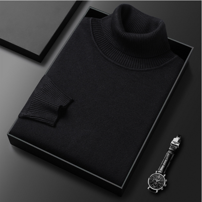 Peter | Herren Lässiger Rollkragenpullover für den Frühling