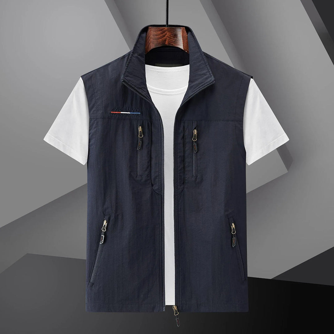 Richard | Herren Outdoor-Weste mit mehreren Taschen