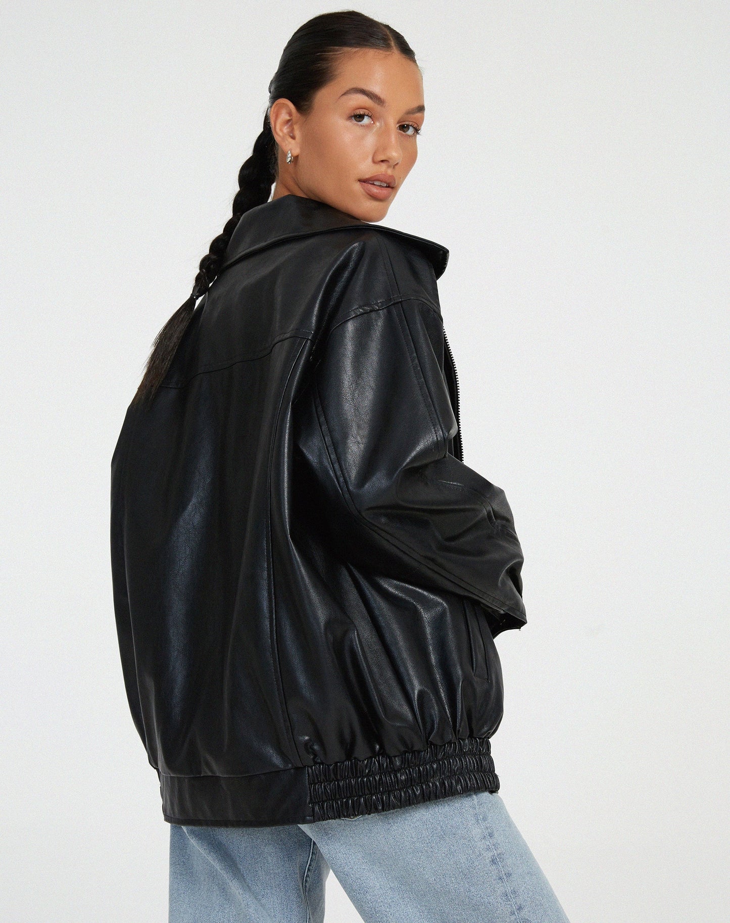 Gabriela | Damen Trendige Jacke mit Reißverschluss Wintermode