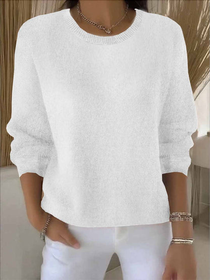 Emma | Damen Alltagstauglicher Winter-Strickpullover