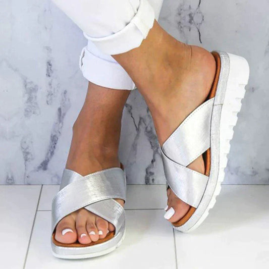 Bettina | Damen Sommer Orthopädische Stil Sandalen