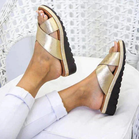 Bettina | Damen Sommer Orthopädische Stil Sandalen