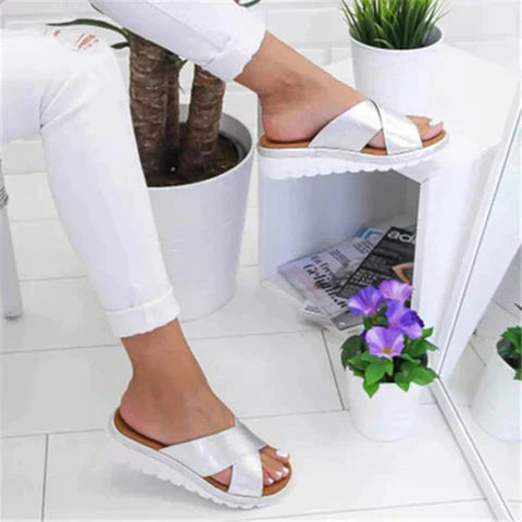 Bettina | Damen Sommer Orthopädische Stil Sandalen