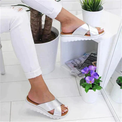 Bettina | Damen Sommer Orthopädische Stil Sandalen