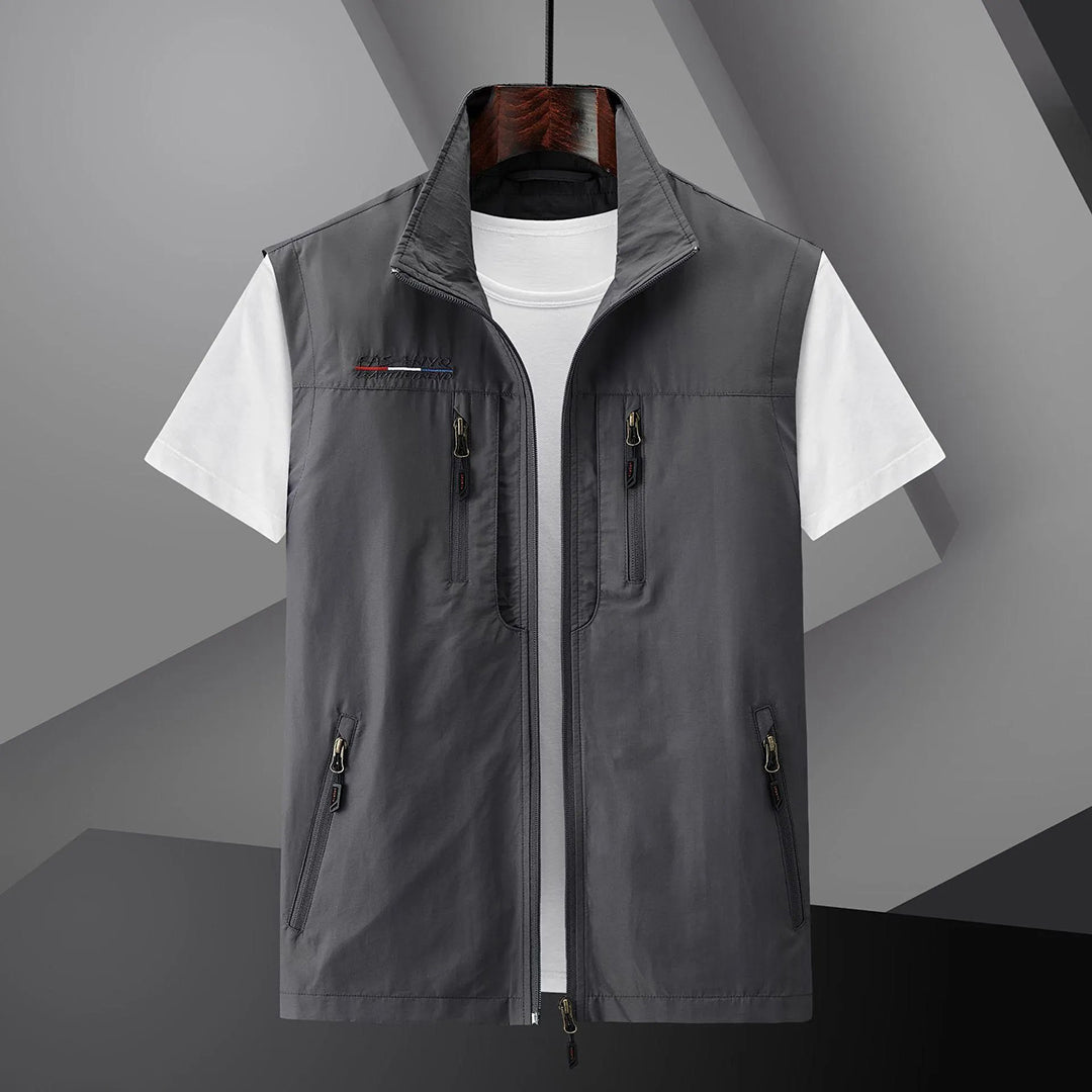 Richard | Herren Outdoor-Weste mit mehreren Taschen
