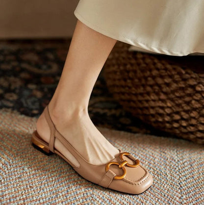 Greta | Damen Blumen Riemen Blockabsatz Sandalen