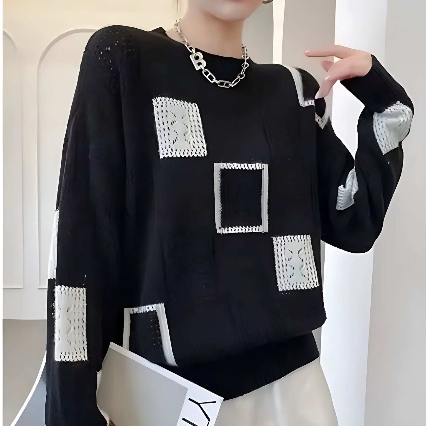 Selina | Damen Frühlings Lässiges Relaxed Fit Top