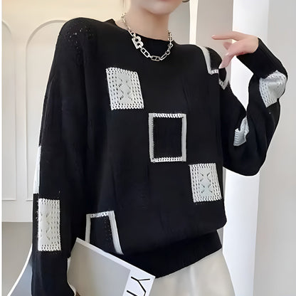 Selina | Damen Frühlings Lässiges Relaxed Fit Top