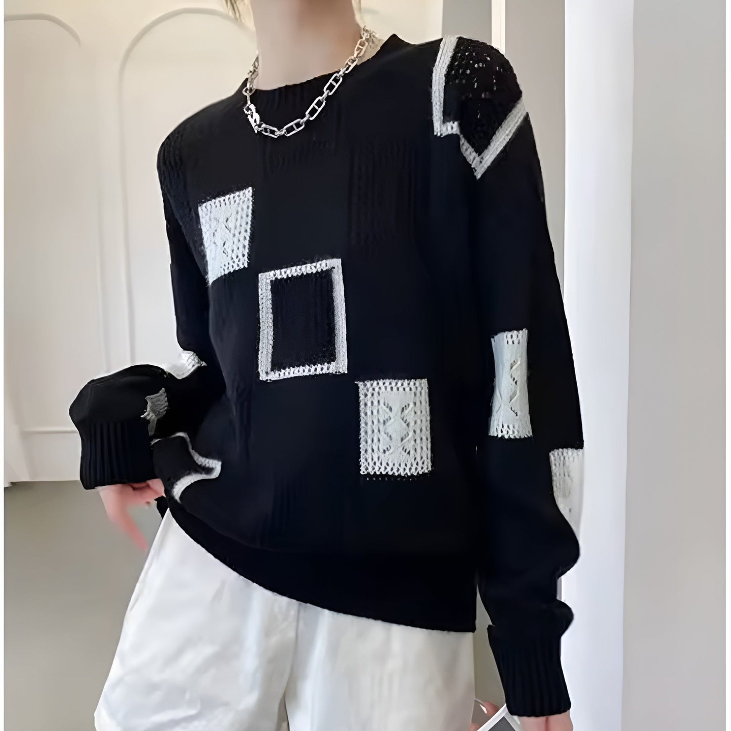 Selina | Damen Frühlings Lässiges Relaxed Fit Top