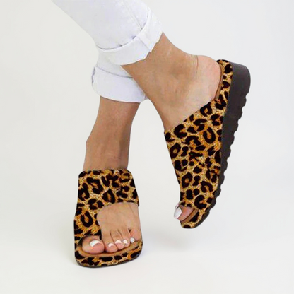 Claudia | Damen Sommer Orthopädische Zehentrenner-Sandalen