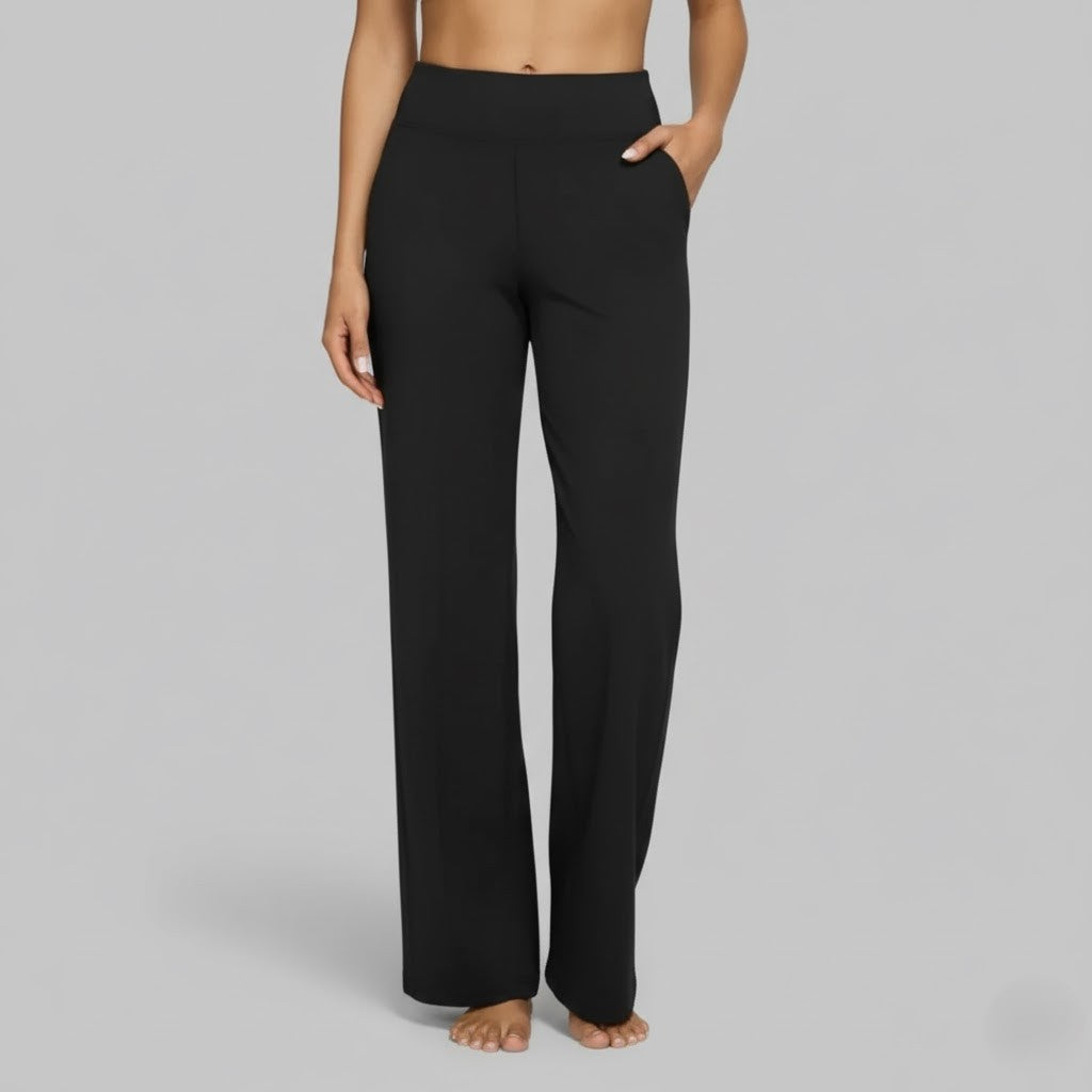 Veronika | Bequeme Stretchhosen Für Damen Im Weitbeinigen Lounge-Stil