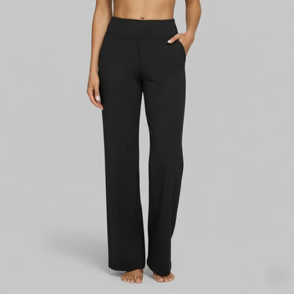 Veronika | Bequeme Stretchhosen Für Damen Im Weitbeinigen Lounge-Stil