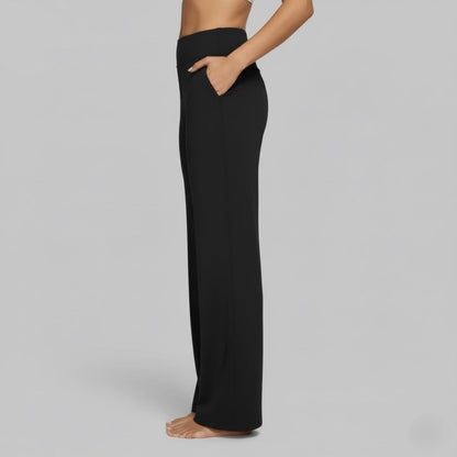 Veronika | Bequeme Stretchhosen Für Damen Im Weitbeinigen Lounge-Stil