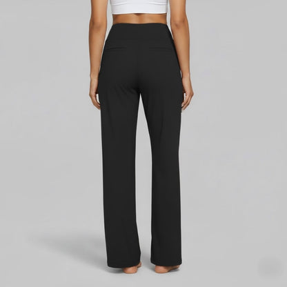 Veronika | Bequeme Stretchhosen Für Damen Im Weitbeinigen Lounge-Stil