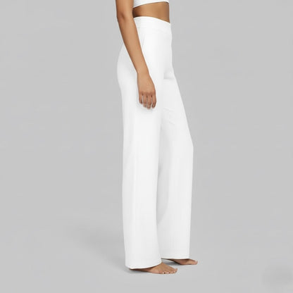 Veronika | Bequeme Stretchhosen Für Damen Im Weitbeinigen Lounge-Stil