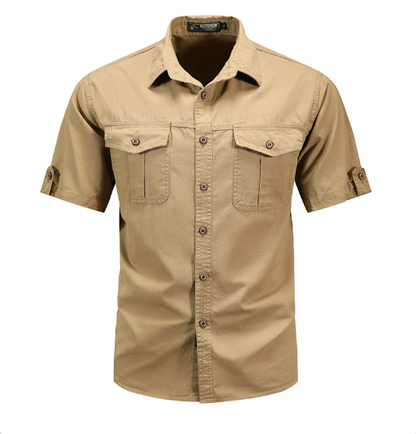 Josef | Herren Frühlings Utility-Taschenhemd