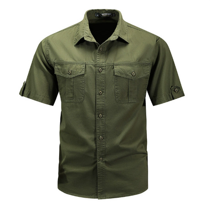 Josef | Herren Frühlings Utility-Taschenhemd