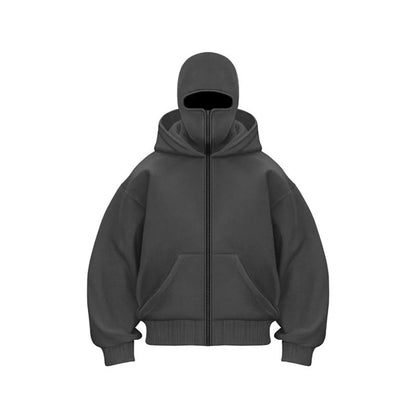 Heinrich | Herren Winter-Hoodie-Jacke mit Lockerer Passform