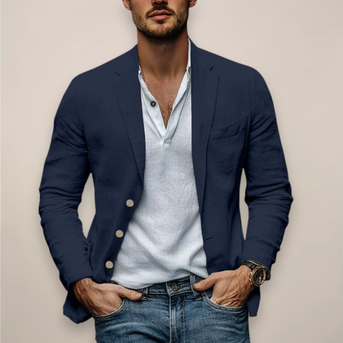 Yannick | Herren Casual Blazer Sommerstil Modern