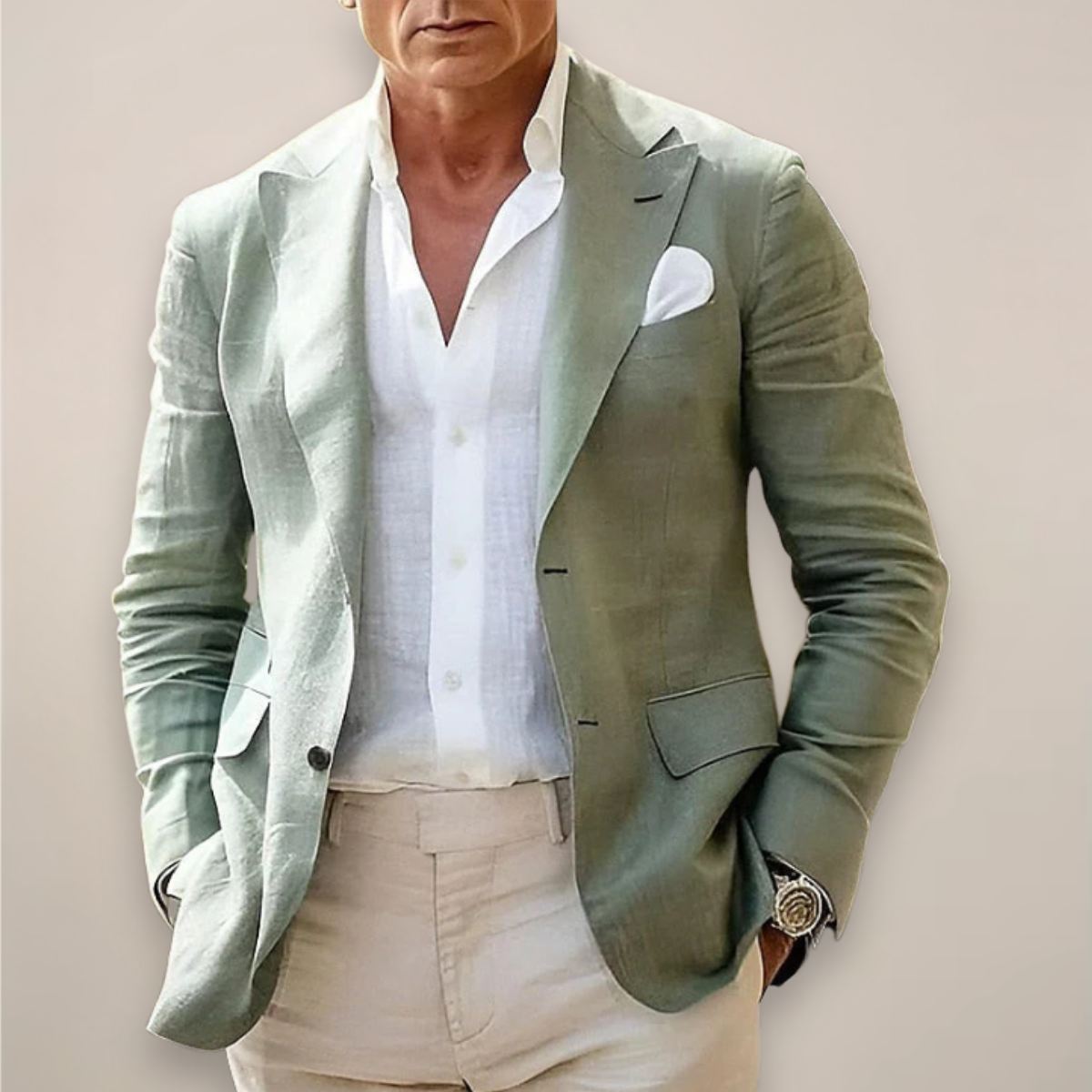 Lukas | Herren Lässiger Blazer Moderner Maßgeschneiderter Stil