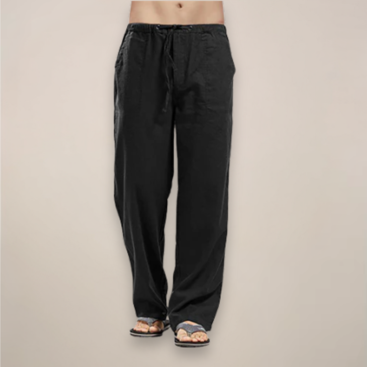 Bernd | Herren Relaxed Fit Hose mit Kordelzug Casual
