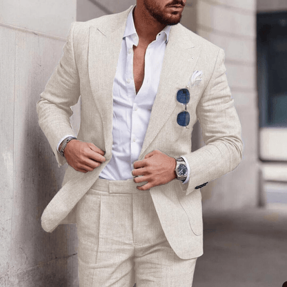 Erik | Herren Moderner Slim-Fit Anzug
