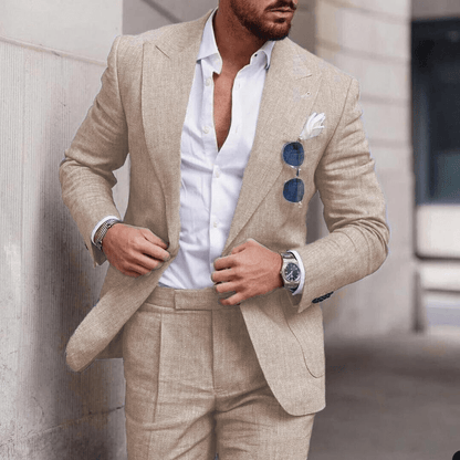 Erik | Herren Moderner Slim-Fit Anzug