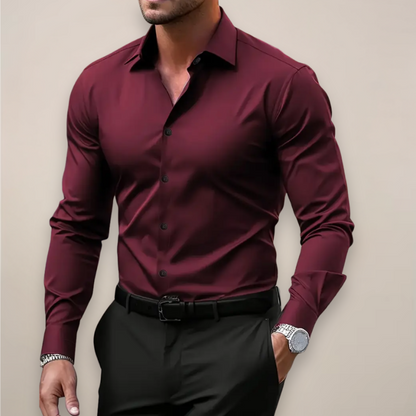Werner | Stilvolles Herren Frühjahrs Slim Fit Hemd