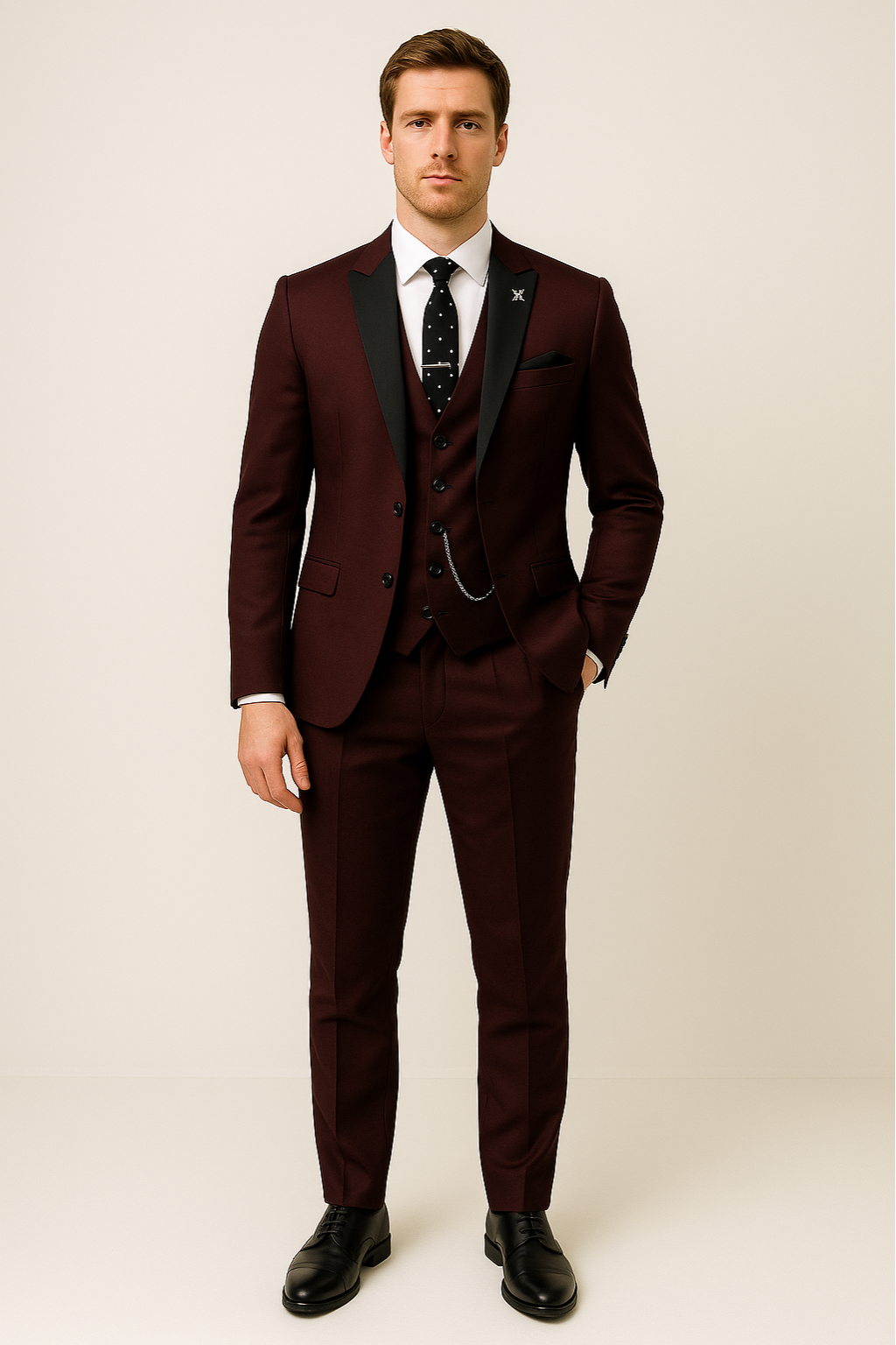 Christoph | Formelles Herren Frühlings Dreiteiliges Anzug-Set
