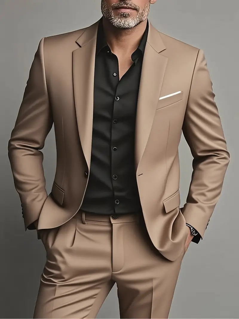 Wilfried | Eleganter Herren Frühjahrs Slim Fit Anzug