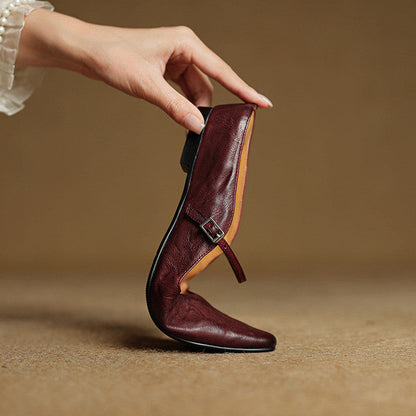 Lydia | Damen Slipper aus Echtem Leder