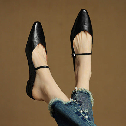 Lydia | Damen Slipper aus Echtem Leder