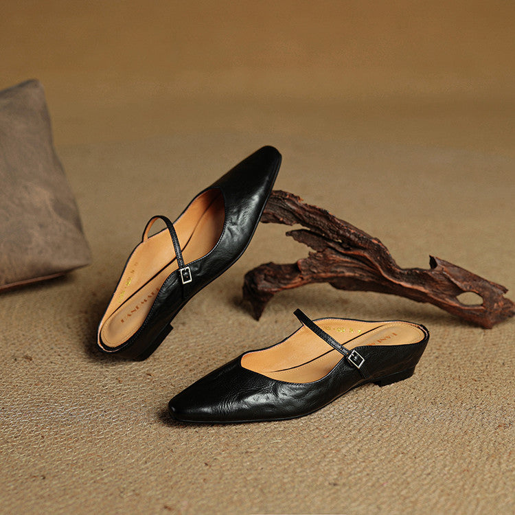 Lydia | Damen Slipper aus Echtem Leder