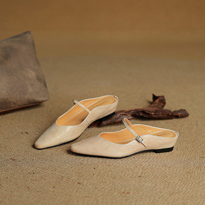 Lydia | Damen Slipper aus Echtem Leder