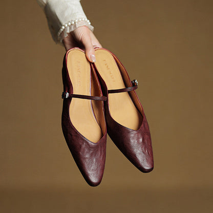 Lydia | Damen Slipper aus Echtem Leder