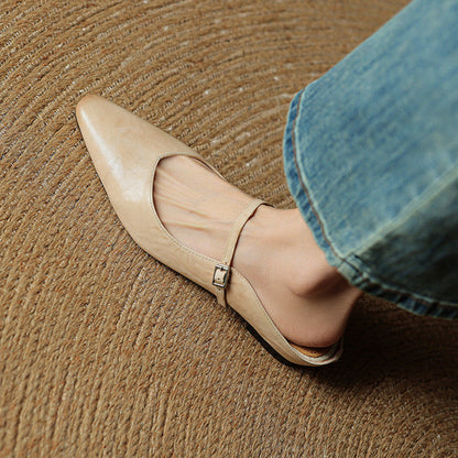 Lydia | Damen Slipper aus Echtem Leder